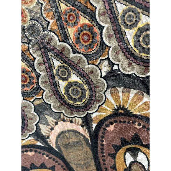 Desigual Mocha Brown Geo-Floral Print Sleeveless Dress Large - Picture 5 of 11